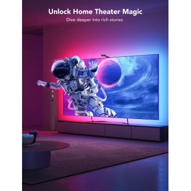 Banda LED pentru TV Govee Envisual TV Backlight T2 with Dual Cameras (75”-85”) Banda LED pentru TV Govee Envisual TV Backlight T2 with Dual Cameras (75”-85”)