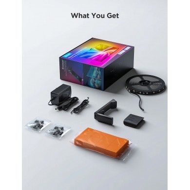 Banda LED pentru TV GOVEE RGBIC TV Backlight 3 Lite (40”-50”) Banda LED pentru TV GOVEE RGBIC TV Backlight 3 Lite (40”-50”)