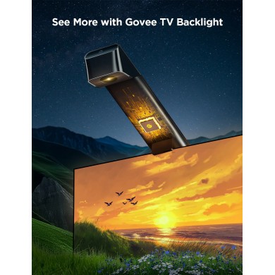 Banda LED pentru TV GOVEE RGBIC TV Backlight 3 Lite (40”-50”) Banda LED pentru TV GOVEE RGBIC TV Backlight 3 Lite (40”-50”)