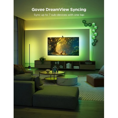 Banda LED pentru TV GOVEE RGBIC TV Backlight 3 Lite (55&rdquo;-65&rdquo;)