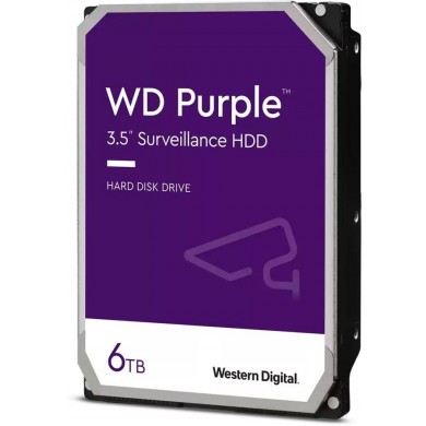 3.5” HDD Western Digital WD63PURZ Caviar Purple/ 6.0TB/ 5400rpm/ 256MB/ SATAIII 3.5” HDD Western Digital WD63PURZ Caviar Purple/ 6.0TB/ 5400rpm/ 256MB/ SATAIII