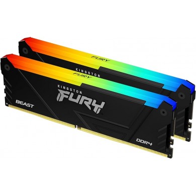 Memorie operativa Kingston FURY® Beast DDR4 RGB DDR4-3600 16GB (Kit of 2*8GB)