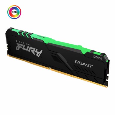 Memorie operativa Kingston FURY&reg; Beast DDR4 RGB 3733 MHz 16GB