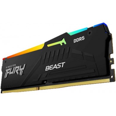 Memorie operativa Kingston FURY&reg; Beast DDR5 RGB 6000MHz 8GB