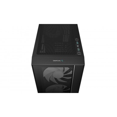 Carcasa DEEPCOOL MATREXX 55 V4 / w/oPSU / Side panel / ATX / Black