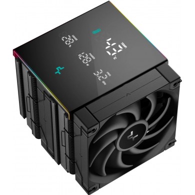 Cooler DEEPCOOL AK620 DIGITAL PRO/ Universal / 260W/ 500~1750rpm/ <25dBA/ 60.89CFM/  Black