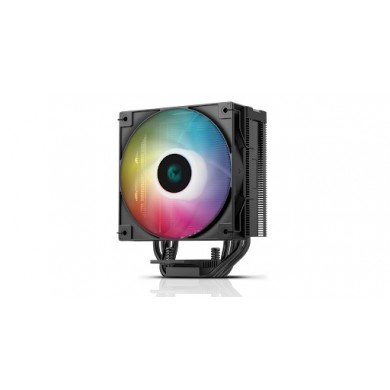 Cooler DEEPCOOL AG400 DIGITAL BK ARGB/ Universal/ 220W/ 500~2100rpm/ <31.6dBA/ 75.89CFM/ Black