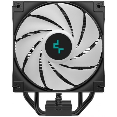 Cooler DEEPCOOL AG400 DIGITAL BK ARGB/ Universal/ 220W/ 500~2100rpm/ <31.6dBA/ 75.89CFM/ Black