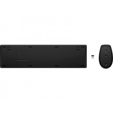 Tastatura si mouse Wireless HP 655, Black