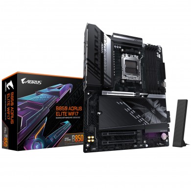 Placa de baza GIGABYTE B850 AORUS ELITE WF7/ AM5 / B850 / DDR5 / ATX Placa de baza GIGABYTE B850 AORUS ELITE WF7/ AM5 / B850 / DDR5 / ATX