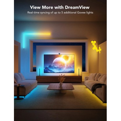 GOVEE RGBIC Envisual TV Backlight T2 with Dual Cameras (55&rdquo;-65&rdquo;)
