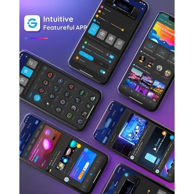 Banda de lumina TV GOVEE RGB TV Backlight (40”-60”) Banda de lumina TV GOVEE RGB TV Backlight (40”-60”)