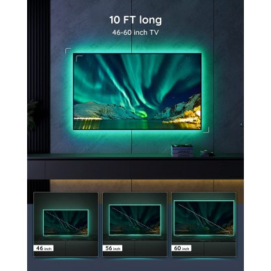 Banda de lumina TV GOVEE RGB TV Backlight (40”-60”) Banda de lumina TV GOVEE RGB TV Backlight (40”-60”)