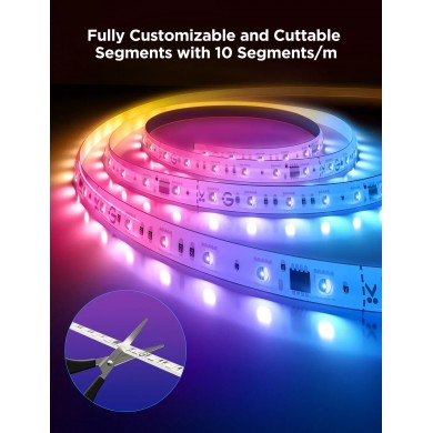 Banda de lumina GOVEE RGBICWW LED Strip Light 2 Pro 5m Banda de lumina GOVEE RGBICWW LED Strip Light 2 Pro 5m