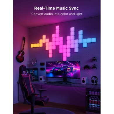 Lumini patrate GOVEE Smart Mini Panel Lights 10 Pack Lumini patrate GOVEE Smart Mini Panel Lights 10 Pack