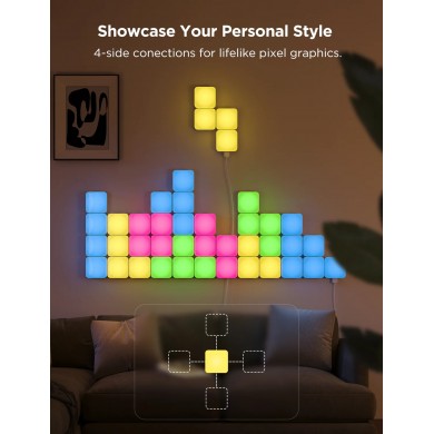 Lumini patrate GOVEE Smart Mini Panel Lights 10 Pack Lumini patrate GOVEE Smart Mini Panel Lights 10 Pack