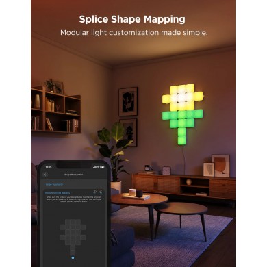 Lumini patrate GOVEE Smart Mini Panel Lights 10 Pack Lumini patrate GOVEE Smart Mini Panel Lights 10 Pack