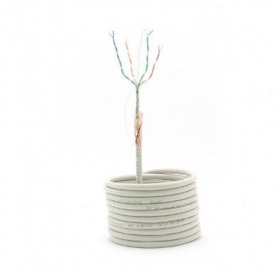 Cable SFTP Gembird SPC-5004E double shielded LAN cable with stranded wires, CAT5e, AWG24 solid copper, 305m Cable SFTP Gembird SPC-5004E double shielded LAN cable with stranded wires, CAT5e, AWG24 solid copper, 305m