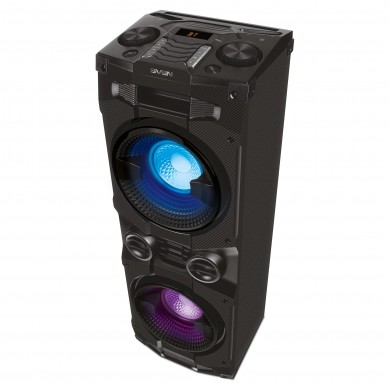 Boxa portabila SVEN PS-1500 Black / 500W / Bluetooth / NFC / FM tuner / USB