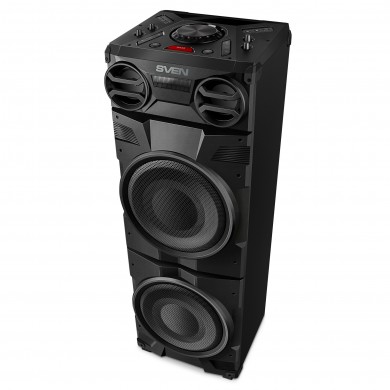 Boxa portabila SVEN PS-1900 Black / 1000W / Bluetooth / NFC / FM tuner / USB