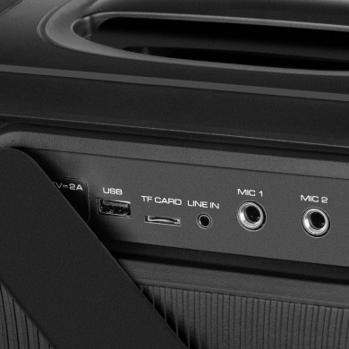 Boxa portabila SVEN PS-860 Black / 100W / Bluetooth / NFC / FM tuner / USB / microSD