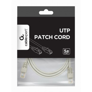UTP Cat.5e Patch cord, 1.5m, Grey