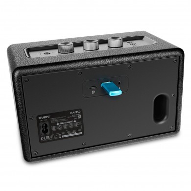 Sistem audio pentru casa SVEN HA-950 Black / 60W / Bluetooth / USB / microSD