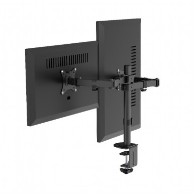 Suport pentru monitor dublu reglabil, montat pe birou, 17”-32” Gembird MA-D2-03