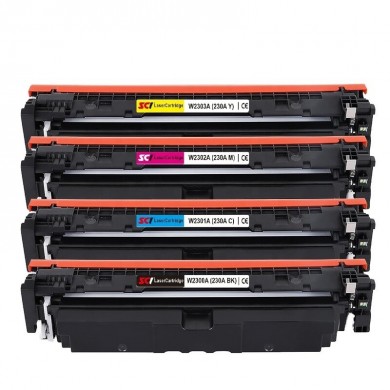 HP 230A Yellow Toner 1,800 pages for  HP Color LaserJet Pro 4203dn, HP Color LaserJet Pro 4203dw, HP LaserJet Pro MFP 4303dw, HP LaserJet Pro MFP 4303fdn, HP LaserJet Pro MFP 4303fdw