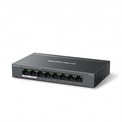 Switch MERCUSYS MS108GP/ 8 port / 1000Mb / RJ45 / Plastic case