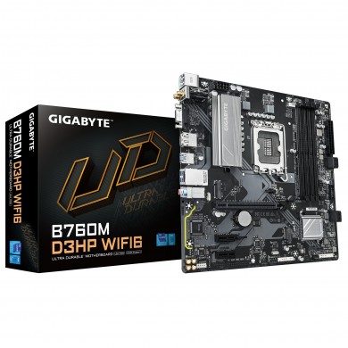 Placa de baza GIGABYTE B760M D3HP WIFI6 / 1700 / B760 / DDR5 / mATX