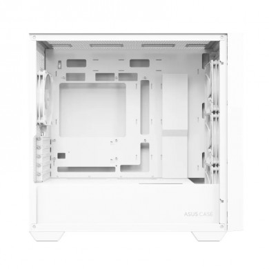 Carcasa ASUS  A21 PLUS/ w/oPSU / 4x120mm ARGB fans/ mATX / White