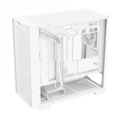 Carcasa ASUS  A21 PLUS/ w/oPSU / 4x120mm ARGB fans/ mATX / White