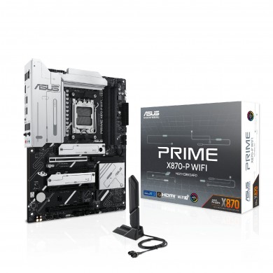 Placa de baza ASUS PRIME X870-P WIFI/ AM5 / AMD X870 / DDR5 / ATX Placa de baza ASUS PRIME X870-P WIFI/ AM5 / AMD X870 / DDR5 / ATX