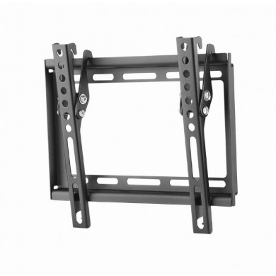 TV-Wall Mount for 23-42”- Gembird ”WM-42T-04”, up to 8 degrees tilting, max. 35 kg, distance TV to Wall: 20.5 mm, max. VESA  200 x 200, Black
