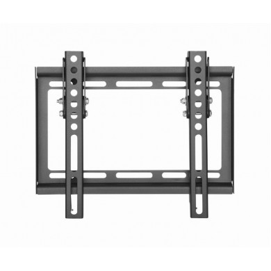 TV-Wall Mount for 23-42”- Gembird ”WM-42T-04”, up to 8 degrees tilting, max. 35 kg, distance TV to Wall: 20.5 mm, max. VESA  200 x 200, Black