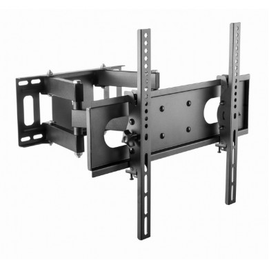 Full-motion TV-Wall Mount for 32 -55”- Gembird ”WM-55ST-04”, allows up to 60 degrees swivel and 20 degrees tilting, max. 35 kg, Distance to wall: 78 - 400 mm, max. VESA 400 x 400, Black Full-motion TV-Wall Mount for 32 -55”- Gembird ”WM-55ST-04”, allows up to 60 degrees swivel and 20 degrees tilting, max. 35 kg, Distance to wall: 78 - 400 mm, max. VESA 400 x 400, Black