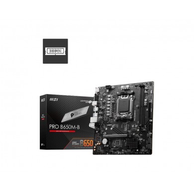 Placa de baza MSI PRO B650M-B / AM5 / B650 / DDR5 / mATX